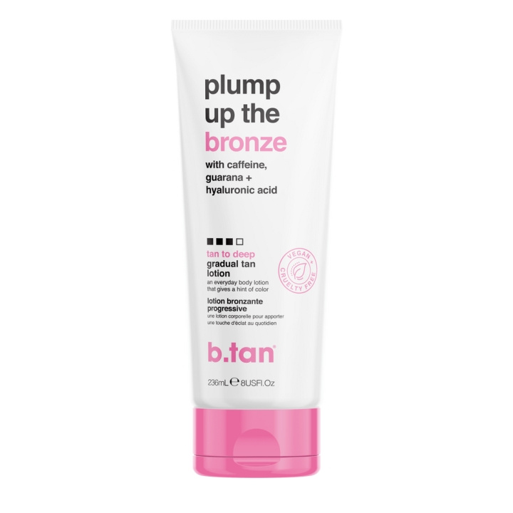 b.tan Plump Up The Bronze Tan To Deep Gradual Lotion 236 ml i gruppen SKØNHED & HELSE / Hudpleje / Tanning / Brun uden sol hos TP E-commerce Nordic AB (C80852)