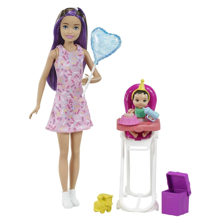 Barbie Skipper Babysitters dukke- og legesæt - Fodringsstol 1 (GRP40) i gruppen LEGETØJ, BØRN & BABY / Legetøj / Docks og tilbehør hos TP E-commerce Nordic AB (C80863)