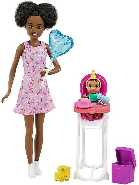 Barbie Skipper Babysitters dukke- og legesæt - Fodringsstol 2 (GRP41) i gruppen LEGETØJ, BØRN & BABY / Legetøj / Docks og tilbehør hos TP E-commerce Nordic AB (C80864)