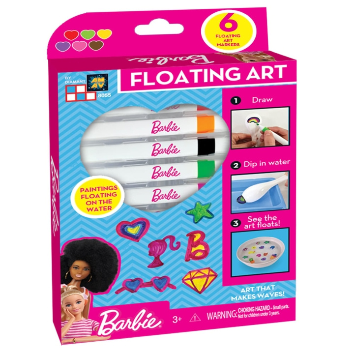 Barbie Skab unikke kunstværker - Floating Art (AM-8055) i gruppen LEGETØJ, BØRN & BABY / Legetøj / Tegne og tælle hos TP E-commerce Nordic AB (C80890)