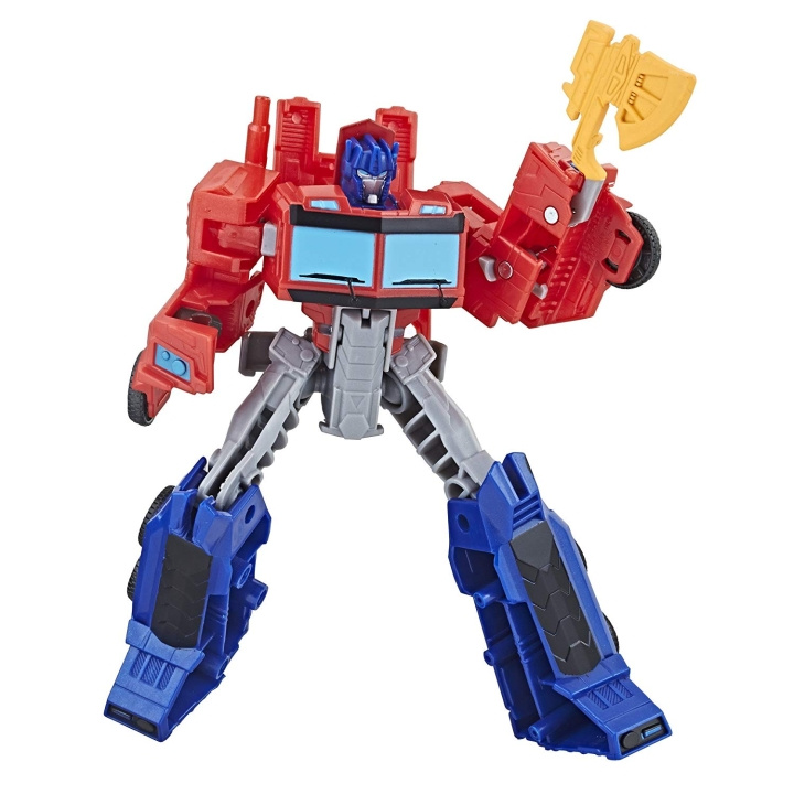 Transformers Cyberverse Warrior - Optimus Prime (E1901) i gruppen LEGETØJ, BØRN & BABY / Legetøj / Figurer, miniaturer og tilbehør hos TP E-commerce Nordic AB (C80928)