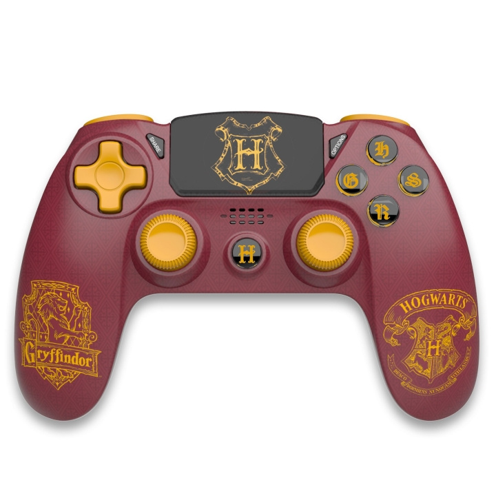 Trade Invaders Harry Potter - PS4 trådløs controller - Gryffindor i gruppen HJEMMEELEKTRONIK / Spilkonsoller og tilbehør / Sony PlayStation 4 hos TP E-commerce Nordic AB (C80973)