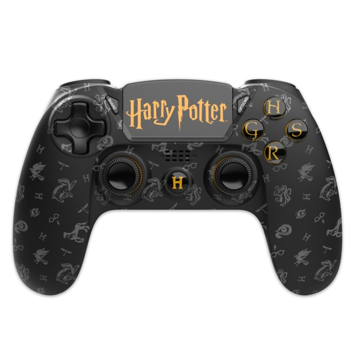 Trade Invaders Harry Potter - PS4 trådløs controller - Sort i gruppen HJEMMEELEKTRONIK / Spilkonsoller og tilbehør / Sony PlayStation 4 hos TP E-commerce Nordic AB (C80974)