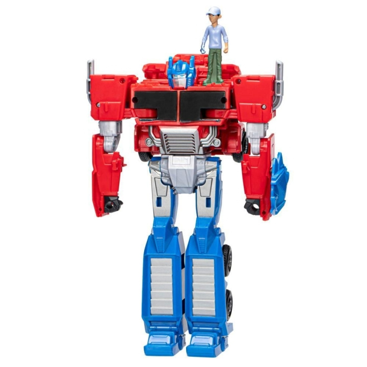 Transformers Earthspark Spinchanger Optimus (F7663) i gruppen LEGETØJ, BØRN & BABY / Legetøj / Figurer, miniaturer og tilbehør hos TP E-commerce Nordic AB (C80979)