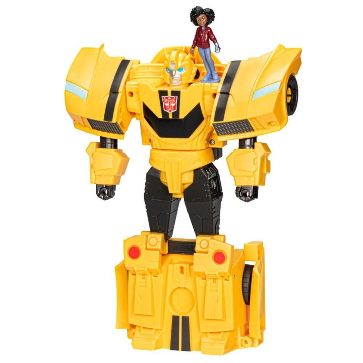 Transformers Earthspark Spinchanger - Bumblebee (F7662) i gruppen LEGETØJ, BØRN & BABY / Legetøj / Figurer, miniaturer og tilbehør hos TP E-commerce Nordic AB (C80980)