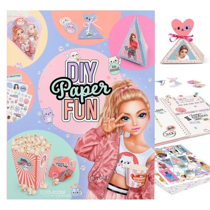 TOPModel DIY Paper Fun Book CUTIE STAR - (412581) i gruppen LEGETØJ, BØRN & BABY / Legetøj / Hobbyartikler hos TP E-commerce Nordic AB (C80987)