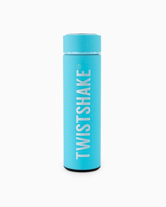 Twistshake Flaske til varmt eller koldt vand Pastelblå 420 ml i gruppen LEGETØJ, BØRN & BABY / Mad & Drikke / Sutteflasker og tilbehør hos TP E-commerce Nordic AB (C80996)