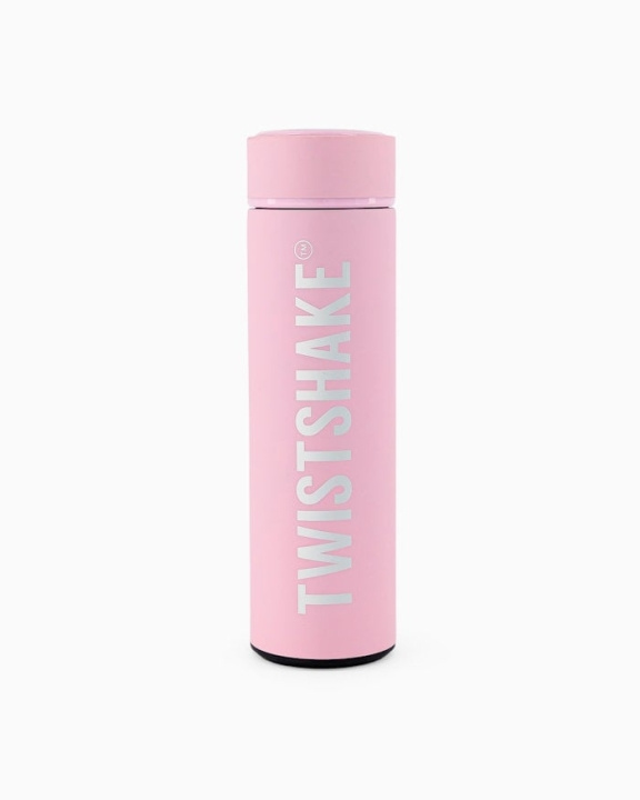 Twistshake Flaske til varmt eller koldt vand Pastel Pink 420 ml i gruppen LEGETØJ, BØRN & BABY / Mad & Drikke / Sutteflasker og tilbehør hos TP E-commerce Nordic AB (C80998)