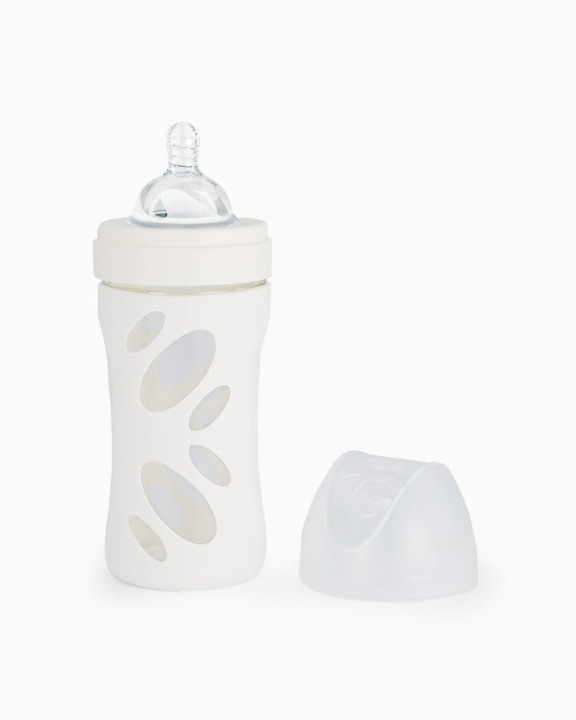 Twistshake Anti-Colic glasflaske hvid 260 ml i gruppen LEGETØJ, BØRN & BABY / Mad & Drikke / Sutteflasker og tilbehør hos TP E-commerce Nordic AB (C81016)