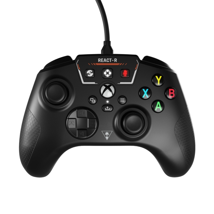 Turtle Beach REACT-R kablet controller - sort i gruppen HJEMMEELEKTRONIK / Spilkonsoller og tilbehør / Xbox Series X hos TP E-commerce Nordic AB (C81155)