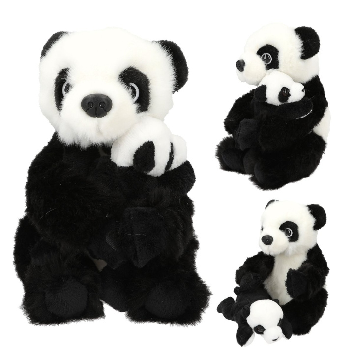 TOPModel Plys Panda mor og baby WILD ( 0412800 ) i gruppen LEGETØJ, BØRN & BABY / Babyleg (0-3 år) / Tøjdyr hos TP E-commerce Nordic AB (C81165)