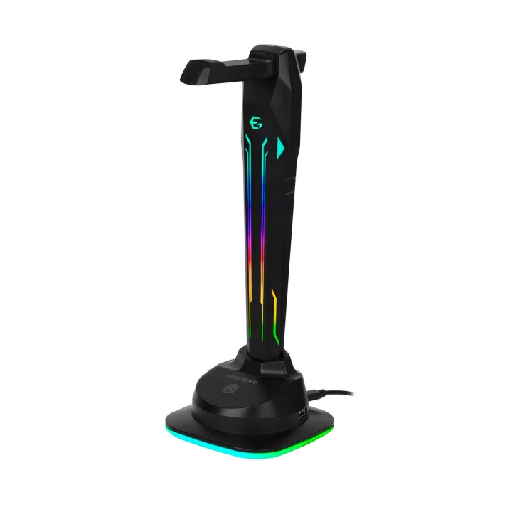 EgoGear Headsetstander SAC1 RGB 4xUSB-port Type-C 1m i gruppen COMPUTERTILBEHØR / GAMING / Headset hos TP E-commerce Nordic AB (C81328)