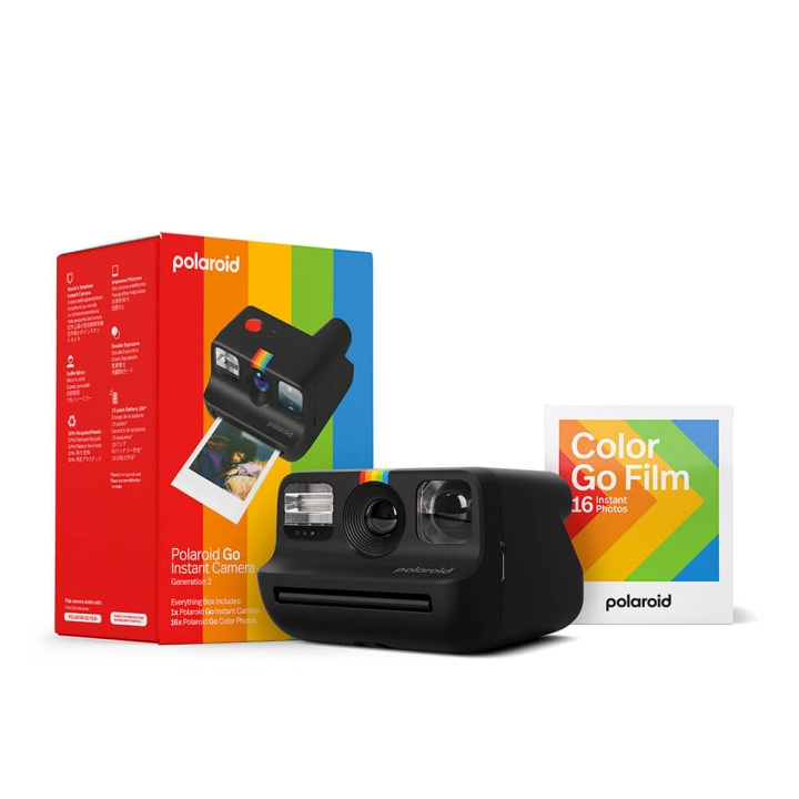 Polaroid Kamera Go Gen. 2 Everything Box Sort i gruppen HJEMMEELEKTRONIK / Foto og video / Kamera hos TP E-commerce Nordic AB (C81386)