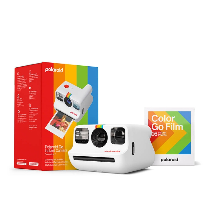 Polaroid Kamera Go Gen. 2 Everything Box Hvid i gruppen HJEMMEELEKTRONIK / Foto og video / Kamera hos TP E-commerce Nordic AB (C81387)