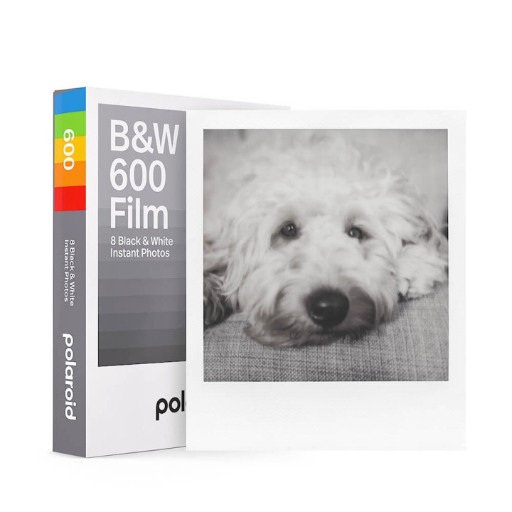 Polaroid Film Sort/Hvid 600 Hvid Ramme i gruppen HJEMMEELEKTRONIK / Foto og video / Fotografi udstyr / Andet hos TP E-commerce Nordic AB (C81391)