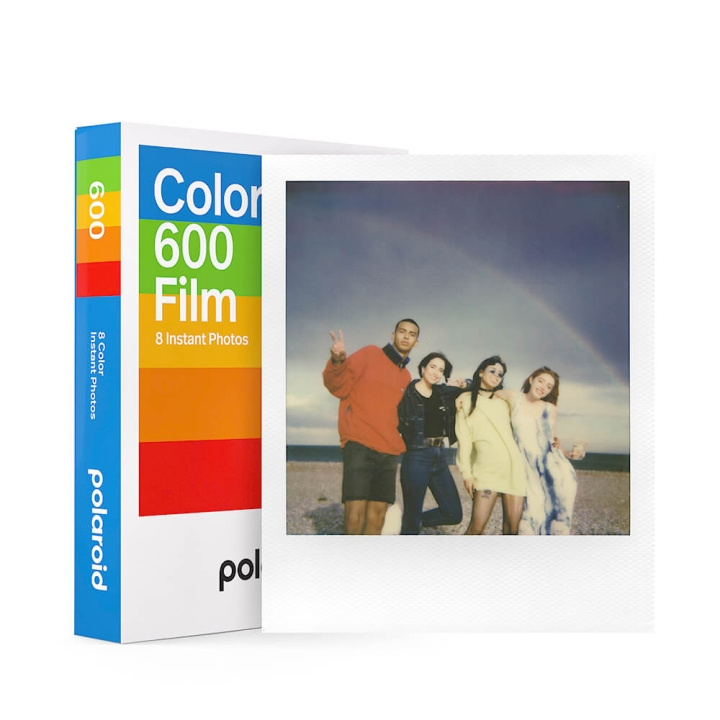 Polaroid Farvefilm 600 Hvid Ramme i gruppen HJEMMEELEKTRONIK / Foto og video / Fotografi udstyr / Andet hos TP E-commerce Nordic AB (C81394)