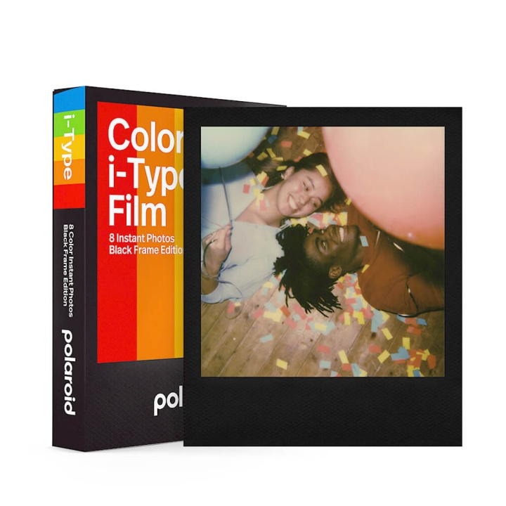 Polaroid Farvefilm i-Type Sort Ramme Edition i gruppen HJEMMEELEKTRONIK / Foto og video / Fotografi udstyr / Andet hos TP E-commerce Nordic AB (C81401)