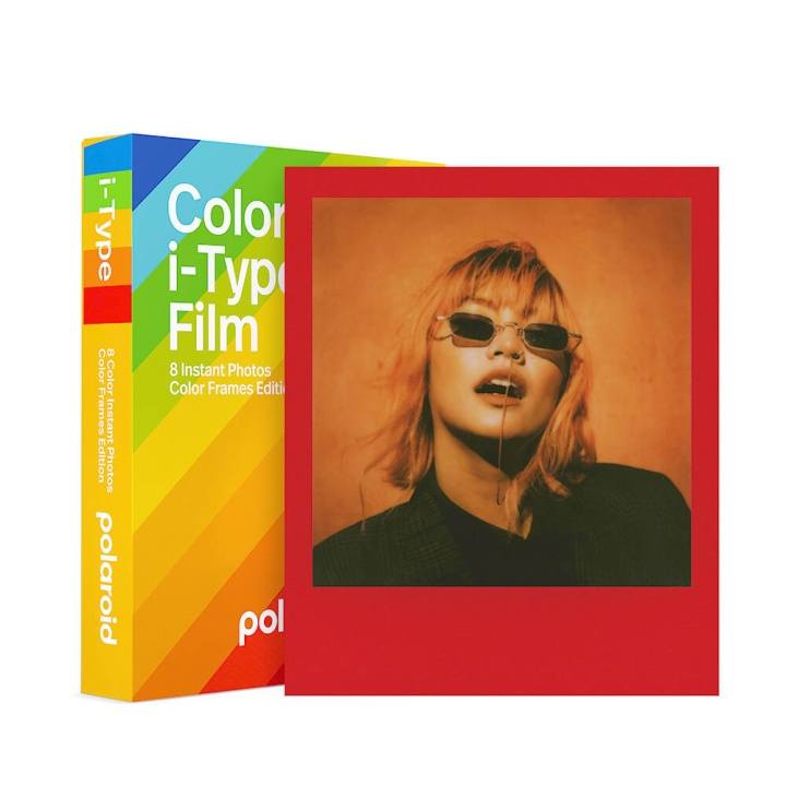 Polaroid Farvefilm i-Type Colorful Frames i gruppen HJEMMEELEKTRONIK / Foto og video / Fotografi udstyr / Andet hos TP E-commerce Nordic AB (C81403)