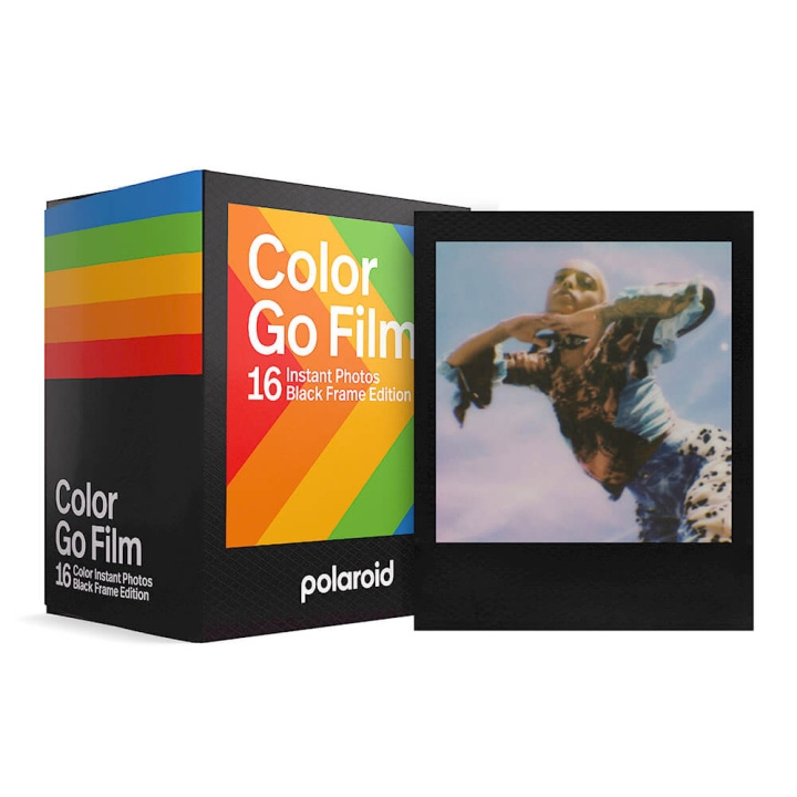 Polaroid Color Film Go Black Frame 2-pack i gruppen HJEMMEELEKTRONIK / Foto og video / Fotografi udstyr / Andet hos TP E-commerce Nordic AB (C81406)