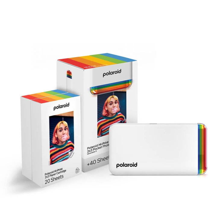 Polaroid Printer HiPrint 2x3 Gen. 2 Everything Box Hvid i gruppen HJEMMEELEKTRONIK / Foto og video / Fotografi udstyr / Andet hos TP E-commerce Nordic AB (C81408)