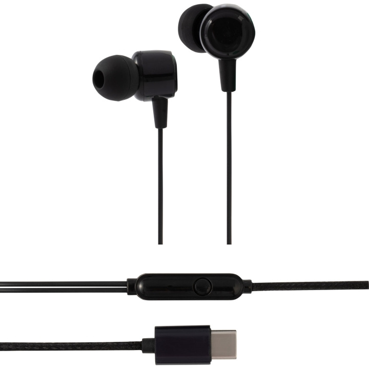 Champion In-Ear headphones USB-C i gruppen HJEMMEELEKTRONIK / Lyd & billede / Hovedtelefoner & Tilbehør / Hovedtelefoner hos TP E-commerce Nordic AB (C81443)