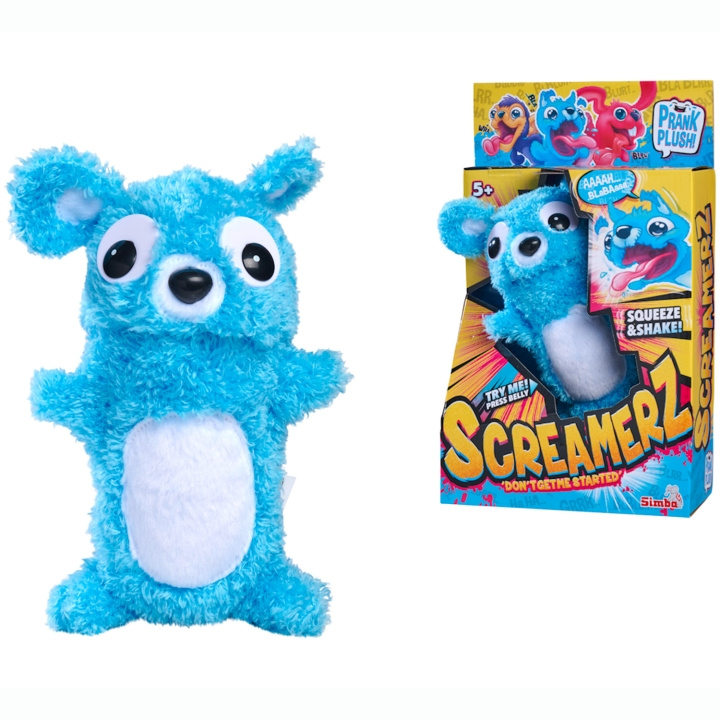 Simba Toys ScreamerZ Björn (30 cm) i gruppen LEGETØJ, BØRN & BABY / Babyleg (0-3 år) / Tøjdyr hos TP E-commerce Nordic AB (C81540)