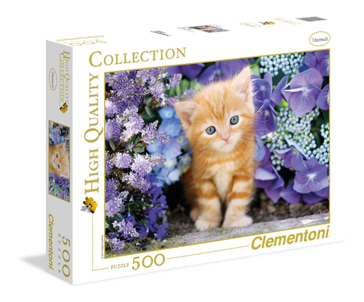 Clementoni 500 brikker samling af høj kvalitet Ginger Cat i gruppen LEGETØJ, BØRN & BABY / Legetøj / Puslespil hos TP E-commerce Nordic AB (C81717)