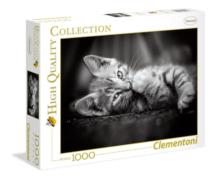 Clementoni 1000 brikker i høj kvalitet Collection KITTY i gruppen LEGETØJ, BØRN & BABY / Legetøj / Puslespil hos TP E-commerce Nordic AB (C81722)