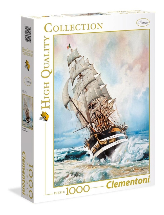 Clementoni 1000 brikker i høj kvalitet AMERIGO VESPUCCI kollektion i gruppen LEGETØJ, BØRN & BABY / Legetøj / Puslespil hos TP E-commerce Nordic AB (C81723)