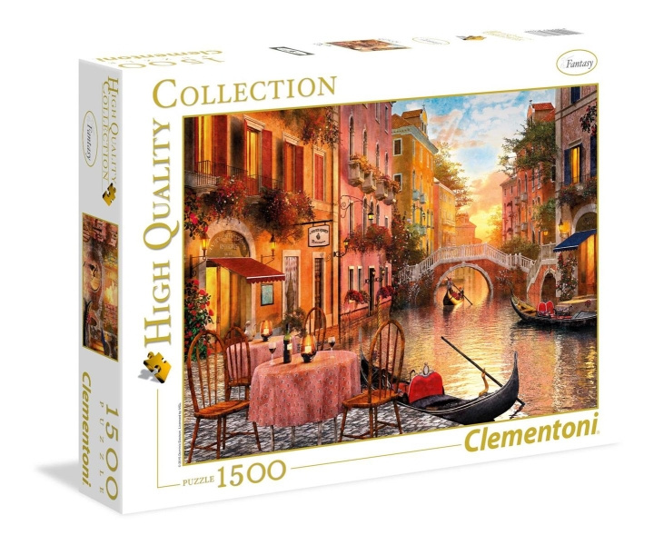 Clementoni 1500 brikker i høj kvalitet Collection VENEZIA i gruppen LEGETØJ, BØRN & BABY / Legetøj / Puslespil hos TP E-commerce Nordic AB (C81729)