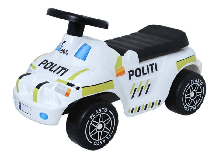 Plasto Toddler Polisbil SE/NO/FI-stickers, längd 60 cm, sitt höjd 22 cm i box i gruppen LEGETØJ, BØRN & BABY / Legetøj / Legetøj hos TP E-commerce Nordic AB (C81740)