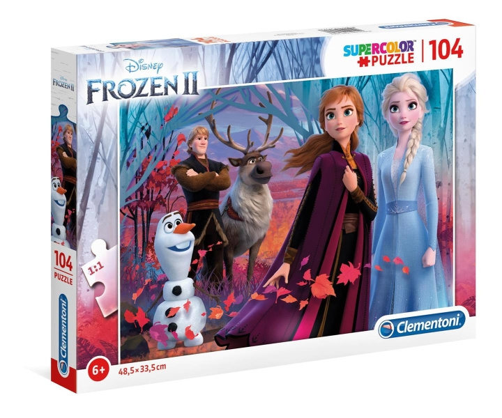 Clementoni 104 brikker Puslespil for børn Frozen 2 i gruppen LEGETØJ, BØRN & BABY / Legetøj / børns puslespil hos TP E-commerce Nordic AB (C81751)