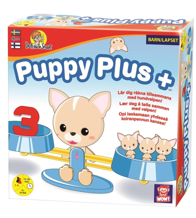 Plasto Puppy Plus+ (SE/FI/NO) i gruppen LEGETØJ, BØRN & BABY / Legetøj / Brætspil / Spil til børn hos TP E-commerce Nordic AB (C81783)