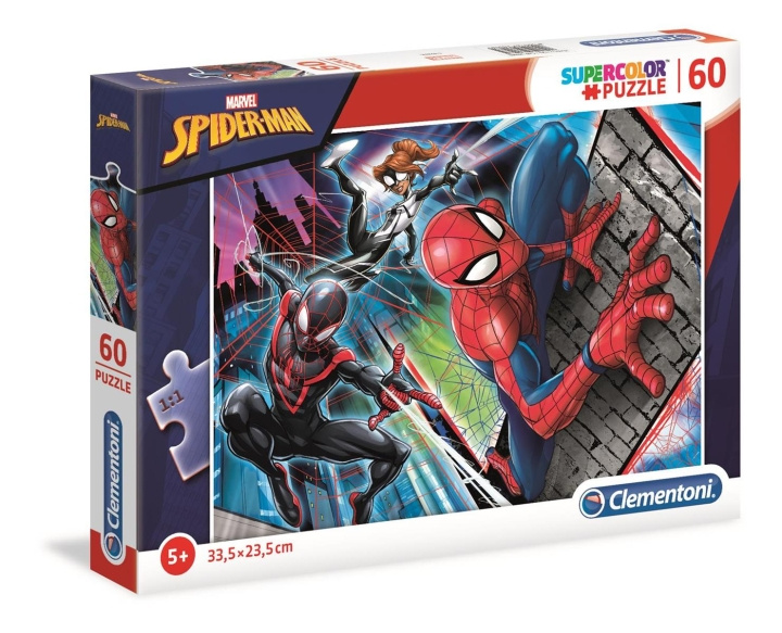 Clementoni 60 brikker Puslespil Børn Spider-Man i gruppen LEGETØJ, BØRN & BABY / Legetøj / Puslespil hos TP E-commerce Nordic AB (C81789)