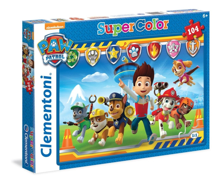 Clementoni 104 brikker Puslespil Børn Paw Patrol i gruppen LEGETØJ, BØRN & BABY / Legetøj / børns puslespil hos TP E-commerce Nordic AB (C81791)