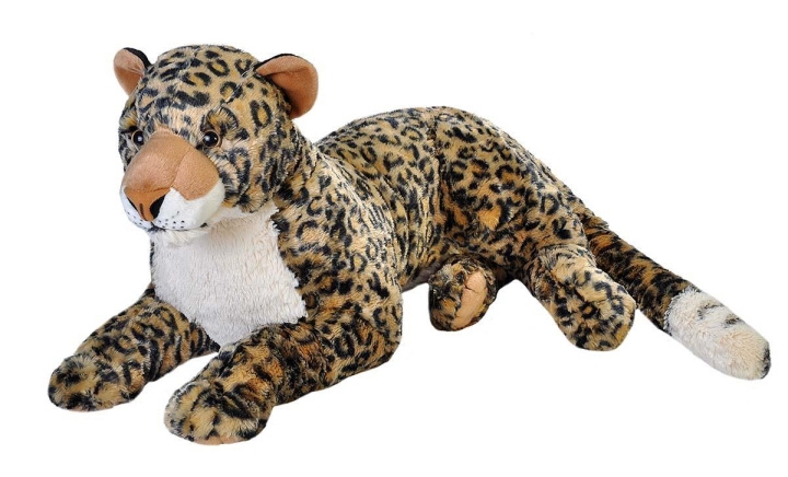 Wild Republic Cuddlekins Jumbo afrikansk leopard 76 cm i gruppen LEGETØJ, BØRN & BABY / Babyleg (0-3 år) / Tøjdyr hos TP E-commerce Nordic AB (C81801)