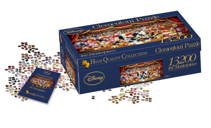 Clementoni 13200 brikker samling af høj kvalitet Disney Orchestra i gruppen SPORT, FRITID & HOBBY / Hobby / Puslespil hos TP E-commerce Nordic AB (C81816)