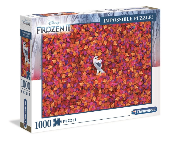 Clementoni 1000 brikker Umuligt puslespil Frozen 2 i gruppen LEGETØJ, BØRN & BABY / Legetøj / Puslespil hos TP E-commerce Nordic AB (C81822)