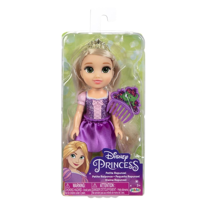 JAKKS Pacific Disney Princess 6 Inch Petite Doll med kam Rapunzel i gruppen LEGETØJ, BØRN & BABY / Legetøj / Docks og tilbehør hos TP E-commerce Nordic AB (C81834)