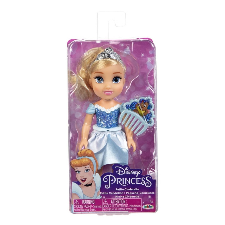 JAKKS Pacific Disney Princess 6 Inch Petite Doll med kam Askepot i gruppen LEGETØJ, BØRN & BABY / Legetøj / Docks og tilbehør hos TP E-commerce Nordic AB (C81835)