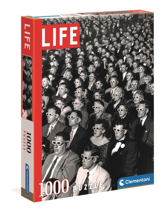 Clementoni 1000 brikker i høj kvalitet LIFE - Life in 3D i gruppen LEGETØJ, BØRN & BABY / Legetøj / Puslespil hos TP E-commerce Nordic AB (C81838)