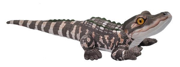 Wild Republic Medium alligator 51 cm i gruppen LEGETØJ, BØRN & BABY / Babyleg (0-3 år) / Tøjdyr hos TP E-commerce Nordic AB (C81867)