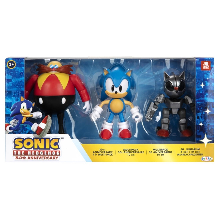 JAKKS Pacific Sonic the Hedgehog 4 Inch Figur Multi-pack i gruppen LEGETØJ, BØRN & BABY / Legetøj / Figurer & miniaturer hos TP E-commerce Nordic AB (C81888)