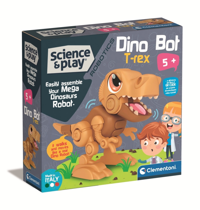 Clementoni Dino Bot T-Rex Junior i gruppen LEGETØJ, BØRN & BABY / Legetøj / Legetøj hos TP E-commerce Nordic AB (C81899)