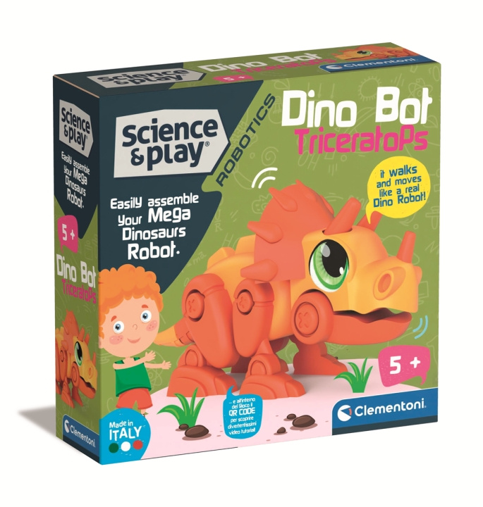 Clementoni Dino Bot Triceratops Junior i gruppen LEGETØJ, BØRN & BABY / Legetøj / Legetøj hos TP E-commerce Nordic AB (C81900)