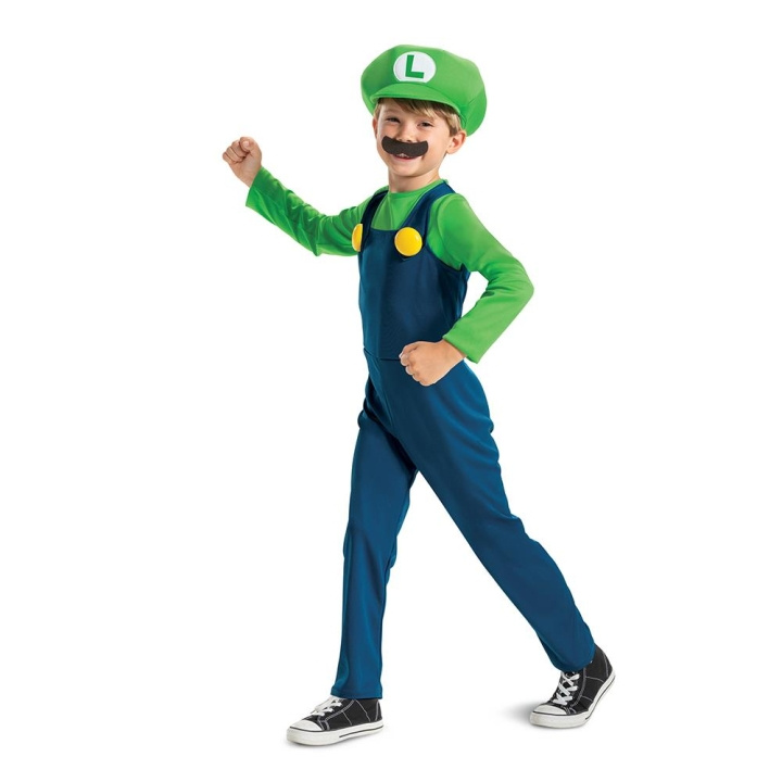 JAKKS Pacific Disguise Super Mario Kostume Luigi M (7-8) i gruppen LEGETØJ, BØRN & BABY / Legetøj / Udklædning hos TP E-commerce Nordic AB (C81918)