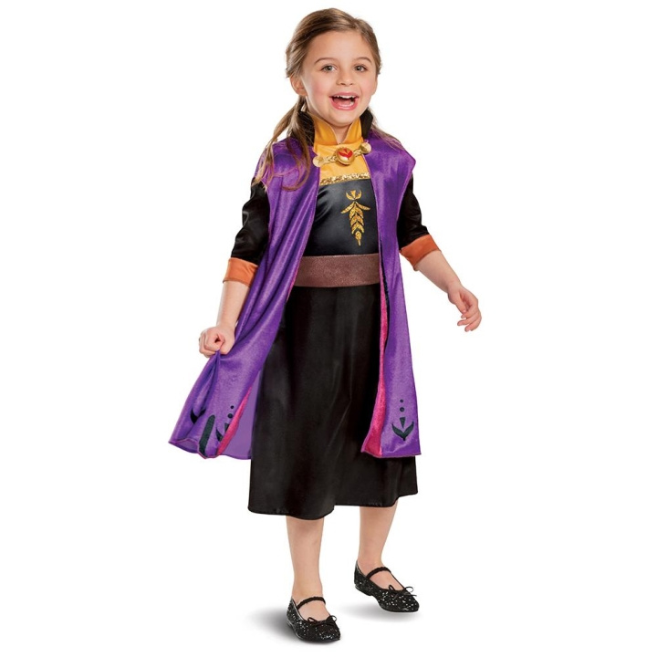 JAKKS Pacific Disguise Disney Frozen 2 Kostume Klassisk rejsende Anna M (7-8) i gruppen LEGETØJ, BØRN & BABY / Legetøj / Udklædning hos TP E-commerce Nordic AB (C81923)