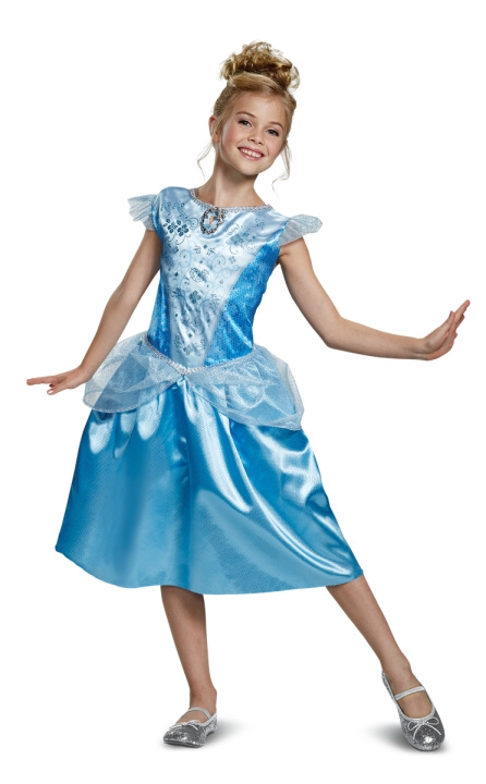 JAKKS Pacific Disguise Disney Princess Kostume Classic Cinderella M (7-8) i gruppen LEGETØJ, BØRN & BABY / Legetøj / Udklædning hos TP E-commerce Nordic AB (C81929)