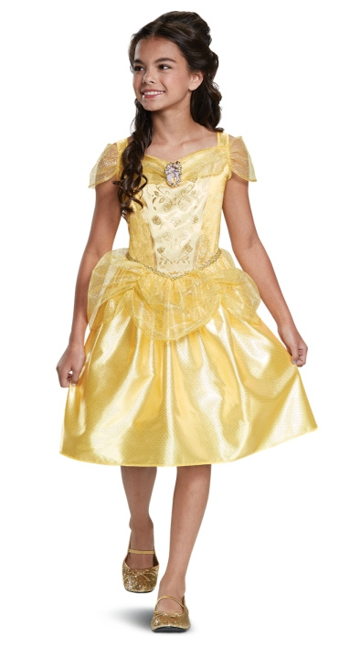 JAKKS Pacific Disguise Disney Princess Kostume Classic Belle M (7-8) i gruppen LEGETØJ, BØRN & BABY / Legetøj / Udklædning hos TP E-commerce Nordic AB (C81935)