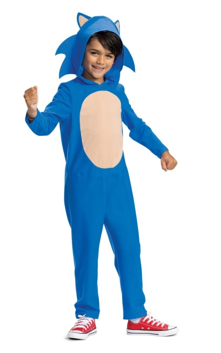 JAKKS Pacific Disguise Sonic the Hedgehog Movie Kostume Sonic M (7-8) i gruppen LEGETØJ, BØRN & BABY / Legetøj / Udklædning hos TP E-commerce Nordic AB (C81940)